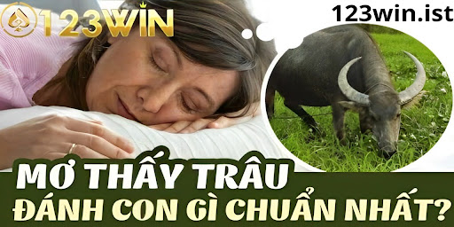 Mơ thấy con trâu là điềm gì? là phúc hay họa nên đánh con lô nào?